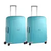 Image de Samsonite S'Cure Valise à 4 Roulettes 69 cm Lot de 2 Aqua Blue