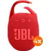 Image de JBL Clip 5 Rouge Lot de 4