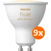 Image de Philips Hue White Ambiance GU10 Lot de 9