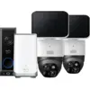 Image de Eufycam Solocam S340 Lot de 2 + Eufy Video Doorbell E340 + HomeBase 3