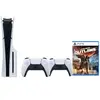 Image de PlayStation 5 Slim Disc Edition + Star Wars Outlaws + Manette Supplémentaire Blanc