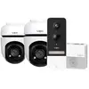 Image de TP-Link Tapo C500 Lot de 2 + Smart Battery Video Doorbell D230S1