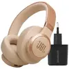 Image de JBL Live 770NC Or Rose + BlueBuilt Chargeur Quick Charge avec Port USB