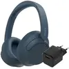Image de Sony WH-CH720N Bleu + BlueBuilt Quick Charge Chargeur avec Port USB-A 18 W Noir