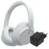 Image de Sony WH-CH720N Blanc + BlueBuilt Quick Charge Chargeur avec Port USB-A 18 W Noir