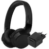 Image de Philips TAH4209 Noir + BlueBuilt Quick Charge Chargeur avec Port USB-A 18 W Noir