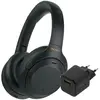 Image de Sony WH-1000XM4 Noir + BlueBuilt Chargeur Quick Charge avec Port USB-A 18 W Noir