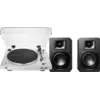 Image de Audio Technica AT-LP3XBT Blanc + Audio-Technica ATH-SP3X Noir