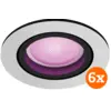 Image de Philips Hue Centura Spot Encastré White and Color - Rond - Aluminium - Lot de 6
