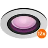 Image de Philips Hue Centura Spot Encastré White and Color - Rond - Aluminium - Lot de 12
