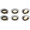 Image de Philips Hue Milliskin Spot Encastré White Ambiance - Rond - Aluminium - Lot de 6