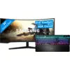 Image de Samsung Odyssey G5 LC34G55TWWPXEN + SteelSeries Apex Pro Gaming Clavier AZERTY