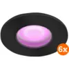Image de Philips Hue Xamento Spot Encastré pour Salles de Bain White and Color - Noir - Rond Lot de 6