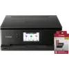 Image de Canon PIXMA TS8750 + 1 Set de Cartouches Supplémentaire + Papier Photo
