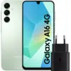 Image de Samsung Galaxy A16 128 Go Vert 4G + Samsung Chargeur 25 W Noir