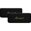 Image de Marshall Emberton II BT Black & Brass Lot de 2