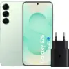 Image de Samsung Galaxy S25 128 Go Menthe 5G + Samsung Chargeur 25 Watts Noir