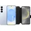 Image de Samsung Galaxy S25 128 Go Bleu Clair 5G + BlueBuilt Book Case Noir
