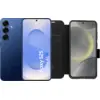 Image de Samsung Galaxy S25 256 Go Bleu Foncé 5G + BlueBuilt Book Case Noir