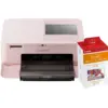 Image de Canon SELPHY CP1500 Rose + Canon RP-108 Cassette d'Encre / Set de Papier 108 Feuilles