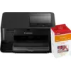Image de Canon SELPHY CP1500 Noir + Canon RP-108 Cassette d'Encre / Set de Papier 108 Feuilles