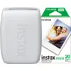 Image de Instax Mini Link 3 Clay White + Fujifilm Instax Mini Colorfilm Glossy (20 Pièces)