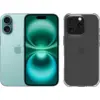 Image de Apple iPhone 16 128 Go Vert + BlueBuilt Protective Back Cover Transparent