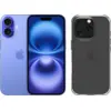 Image de Apple iPhone 16 128 Go Bleu + BlueBuilt Protective Back Cover Transparent