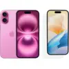Image de Apple iPhone 16 128 Go Rose + BlueBuilt Protège-écran Verre