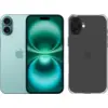 Image de Apple iPhone 16 Plus 128 Go Vert + BlueBuilt Protective Back Cover Transparent