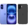 Image de Apple iPhone 16 Plus 128 Go Bleu + BlueBuilt Protective Back Cover Transparent