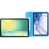 Image de Samsung Galaxy Tab S10 FE 10,9 Pouces 128 Go Wifi Argent + Just in Case Kids Cover Bleu