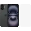 Image de Apple iPhone 16 Plus 256 Go Noir + BlueBuilt Protège-écran Verre