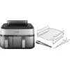 Image de Philips 5000 Series Dual Basket NA555/00 + Set de Cuisson Double Niveau