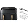 Image de Philips 3000 Series Dual Basket NA352/00 + Set de Cuisson Double Niveau