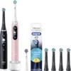 Image de Oral-B iO Series 6N Lot de 2 Noir + Rose Value Pack
