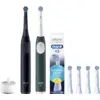 Image de Oral-B iO 2 Lot de 2 Noir et Vert Value Pack