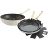 Image de BK Sublime Set de Poêles à Frire 24 + 28 cm + Wok 28 cm