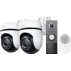 Image de TP-Link Tapo C530WS Lot de 2 + D235 Smart Battery & Wired Doorbell