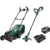Image de Bosch CityMower 18 V-32 + Bosch Easygrasscut 18 (sans batterie) + Bosch Kit de Démarrage 18 V 4.0 Ah