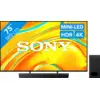 Image de Sony Bravia 3 75" XR Mini-LED (2025) + Sony Bravia Theatre Bar 6 Noir