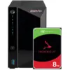 Image de ASUSTOR AS3302T v2 + Seagate IronWolf 8 To