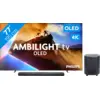 Image de Philips Ambilight 77'' OLED760 4K (2025) + JBL Bar 800MK2 Noir