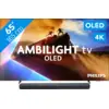 Image de Philips Ambilight 65'' OLED760 4K (2025) + JBL Bar 300 M2 Noir
