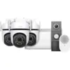 Image de TP-Link Tapo C530WS Lot de 3 + H500 CentralHub + D235 Smart Battery & Wired Doorbell