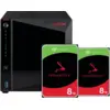 Image de ASUSTOR AS5404T + Seagate IronWolf 16 To (2 x 8 To)