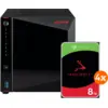 Image de ASUSTOR AS5404T + Seagate IronWolf 32 To (4 x 8 To)