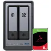 Image de UGREEN NASync DXP2800 + Seagate IronWolf 8 To