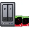 Image de UGREEN NASync DXP2800 + Seagate Ironwolf 8 To Lot de 2