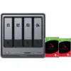 Image de UGREEN NASync DXP4800 Plus + Seagate Ironwolf 4 To Lot de 2